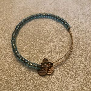 Light blue Alex and Ani Bangle